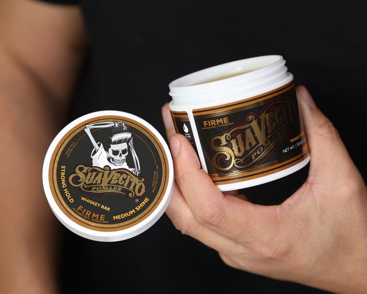 Suavecito Firme Strong Hold Medium Shine Hair Pomade