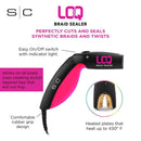 StyleCraft LOQ Professional Braid & Extension Sealer w/ Heat-Resistant Mat (SC704B)
