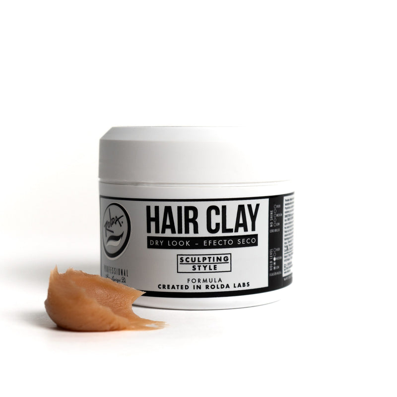 Rolda Hair Clay Medium Hold No Shine Matte Dry Look (150g/5.29oz)