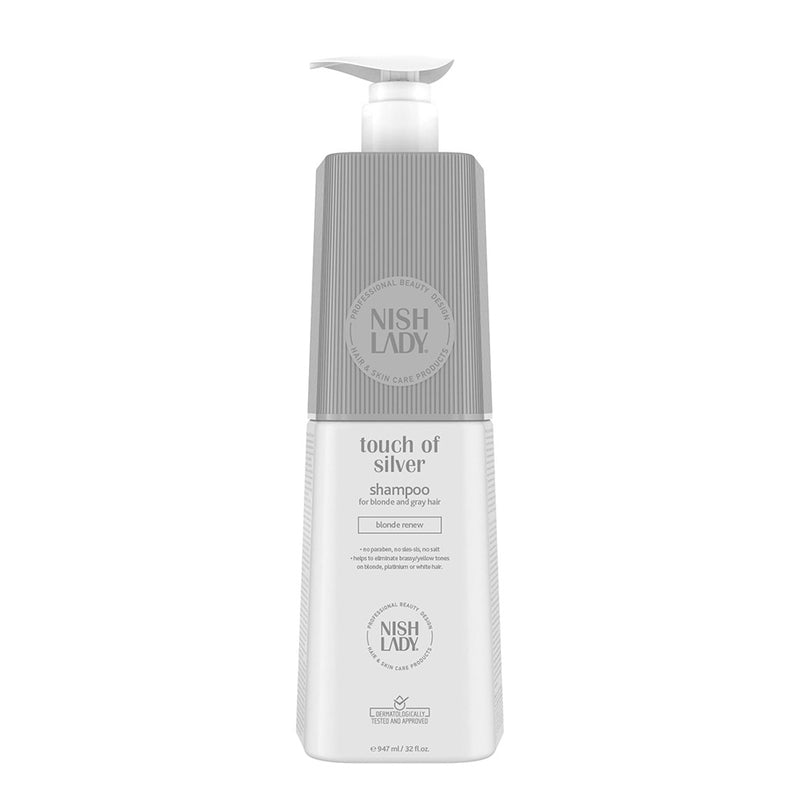 NishLady Touch of Silver Shampoo for Blonde & Gray Hair