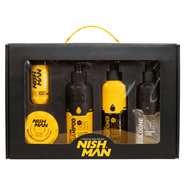 Nishman 5 pc Keratin Complex Grooming Gift Set