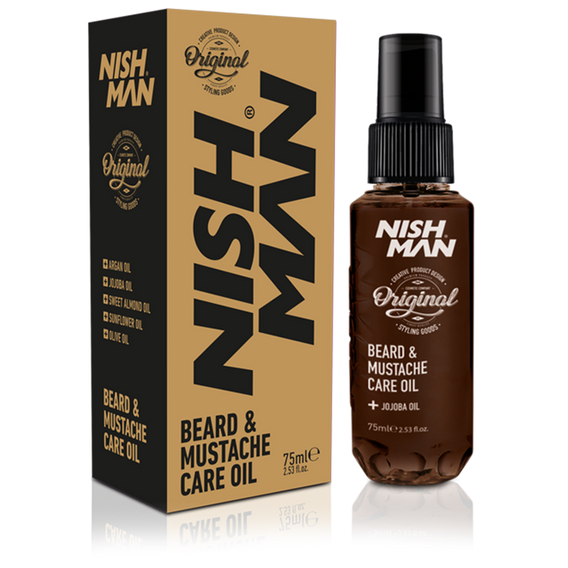 Nishman Beard & Mustache Oil (75ml/2.5oz)