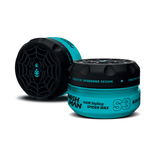 Nishman S3 Blue Web Hair Styling Spider Wax (150ml/5oz)