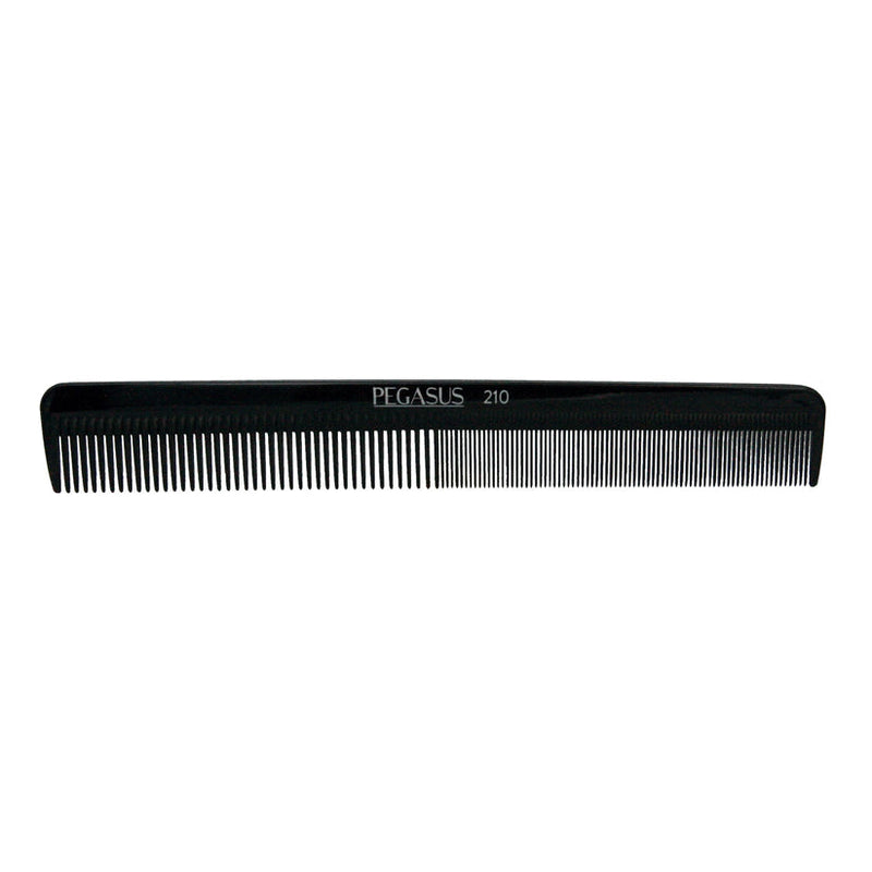Pegasus Hard Rubber Comb (210) 8 1/2" All-Purpose Styling/Cutting Comb