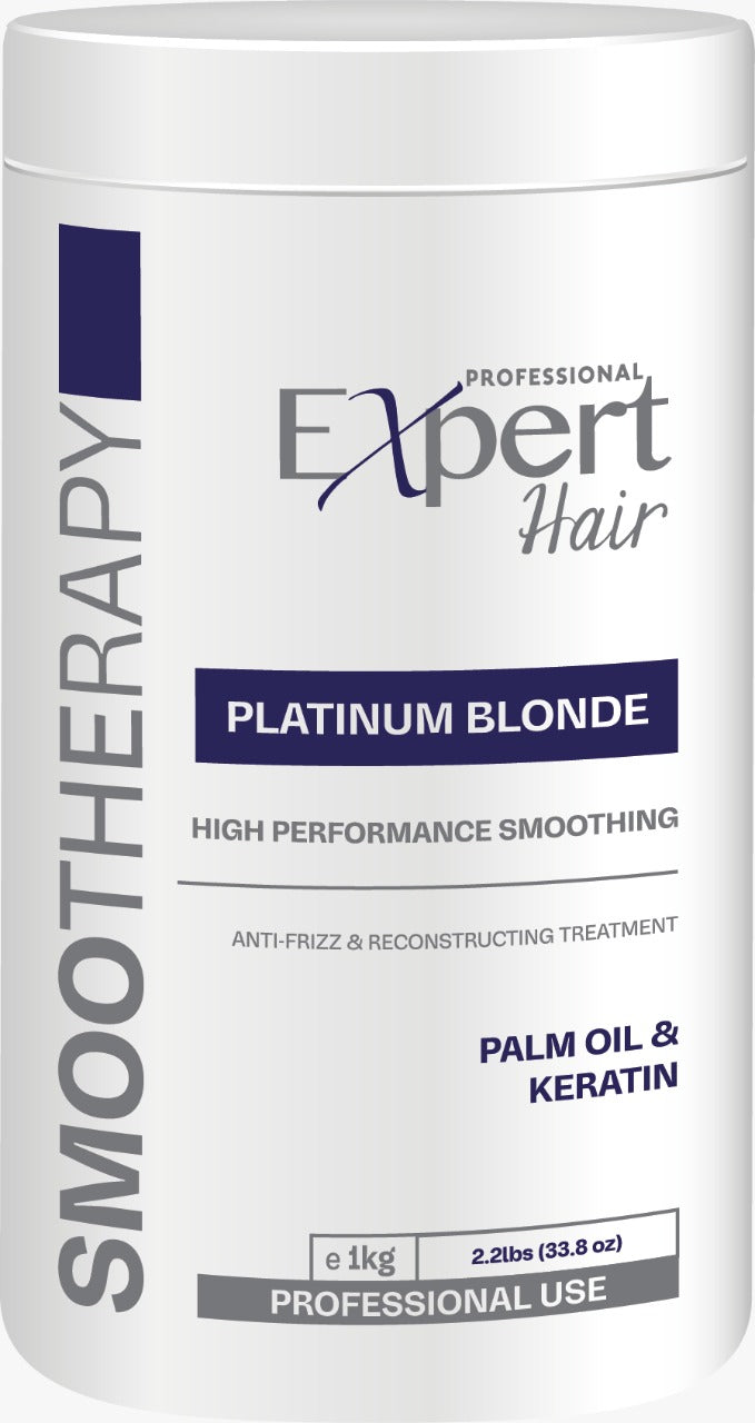 Expert Hair Platinum Blonde Volume & Frizz Reducing Capillary Reconstructing and Smoothing Treatment (1kg/35.3oz)