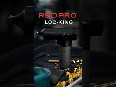 Red Pro Loc-King Cordless Auto Loc Styler