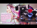 Braids & Freckles Small Magnetic Tray Set w/ GA.MA Italy IQ2 Perfetto Rose Gold Dryer