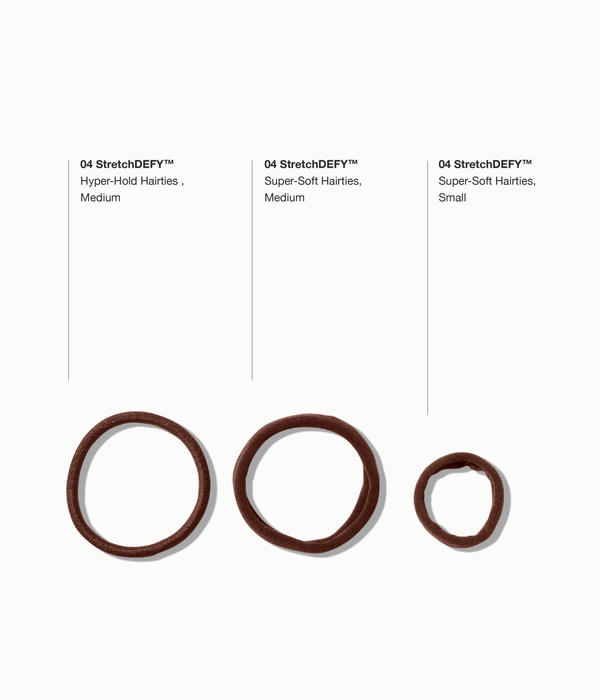 Arachne StretchDEFY Super Soft Hyper-Hold Hairties (12pcs)