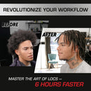 Red Pro Loc-King Cordless Auto Loc Styler [PRE-ORDER]