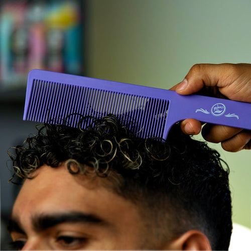 Buy the Men's Flat Top Hair Styling Comb Black / 9 Inch