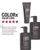 Rusk COLORx Shampoo for Glossier, Healthier Hair