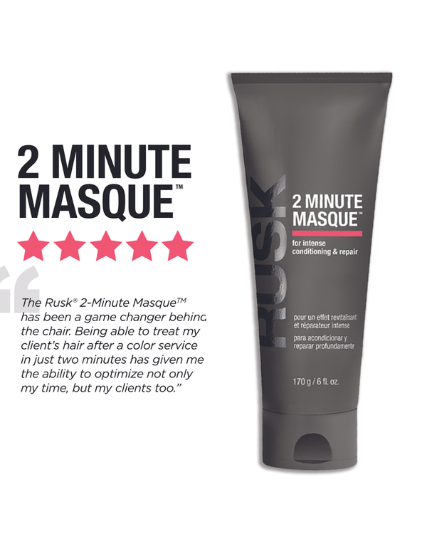 Rusk 2 Minute Masque for Intense Conditioning & Repair (170g/6oz)