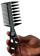 Rolda 8.25" Multi-Style 3-in-1 Barber Fish Comb