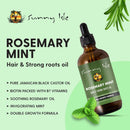 Sunny Isle Rosemary Mint Hair & Strong Roots Oil (4oz)