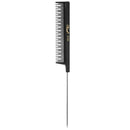 Krest 8" Rattail Teaser Comb - Black (No. 4760)