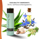 Sunny Isle Just for Wig, Weave, Braid & Extensions Residue Remover Shampoo w/ Jamaican Black Castor Oil (354.88ml/12oz)