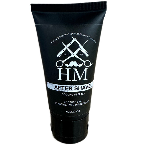 Highly Motivated Barbering Co. 100% Organic Alcohol-Free After Shave Gel (60ml/2oz)