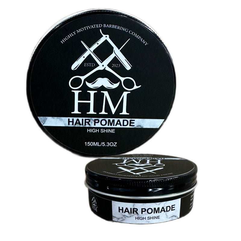 HM Barbering Co. High Shine Medium Hold Pomade (150ml/5.3oz)