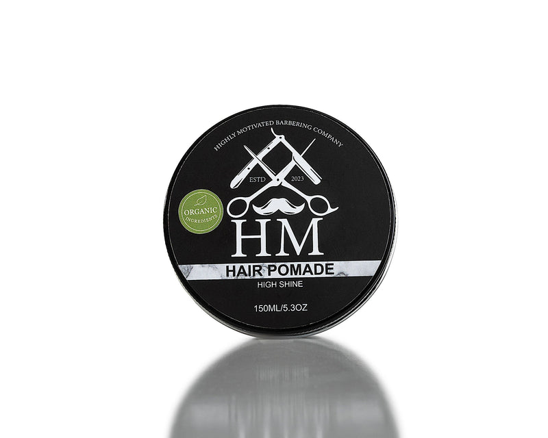 HM Barbering Co. High Shine Medium Hold Pomade (150ml/5.3oz)