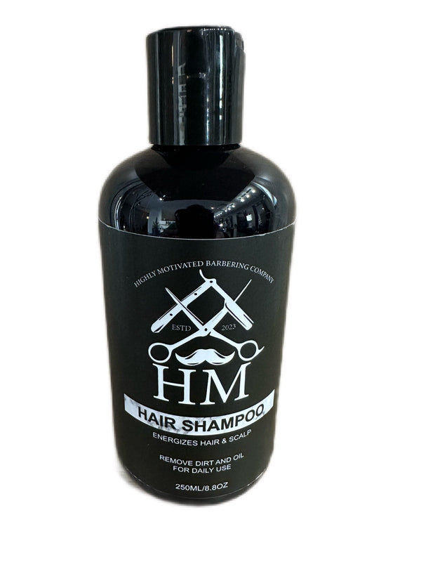 Highly Motivated Barbering Co. 100% Organic Shampoo (250ml/8.8oz)