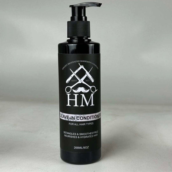Highly Motivated Barbering Co. 100% Organic Leave-In Conditioner for All Hair Types (268ml/9oz)