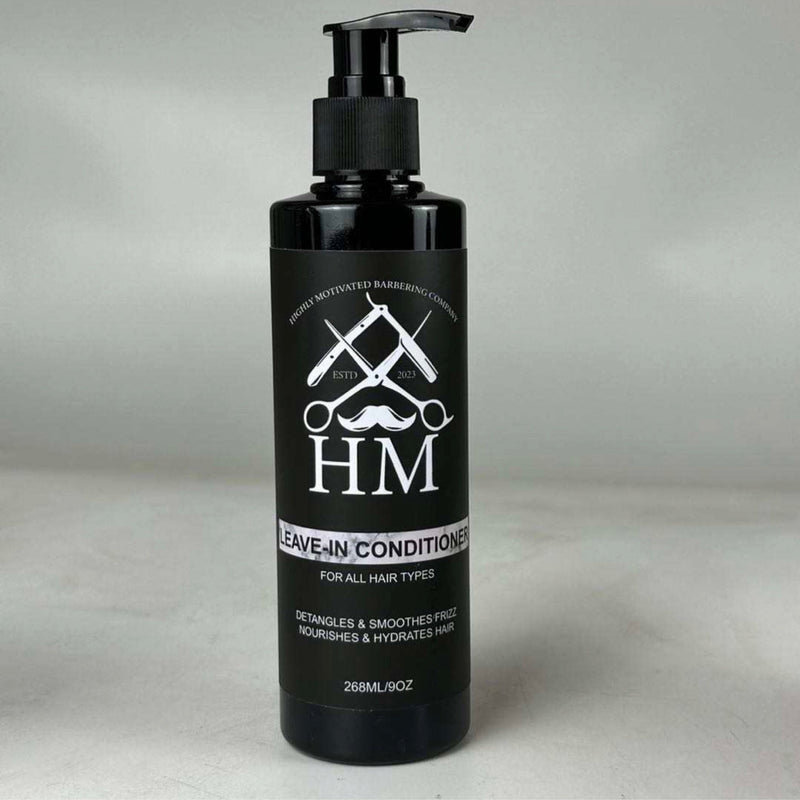 HM Barbering Co. 100% Organic Leave-In Conditioner for All Hair Types (268ml/9oz)