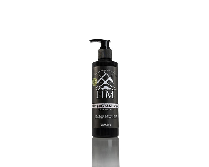 HM Barbering Co. 100% Organic Leave-In Conditioner for All Hair Types (268ml/9oz)