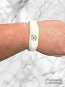 HM Barbering Co. Wristlink NFC Silicone Business Card on Your Wrist