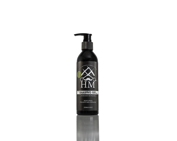 HM Barbering Co. 100% Organic Shaving Gel (250ml/8.8oz)