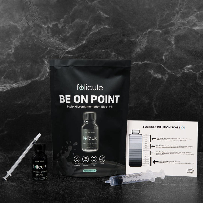 Folicule Be on Point Scalp Micropigmentation Ink Kit