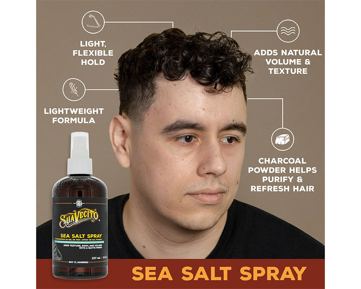 Suavecito Sea Salt Spray (237ml/8oz)