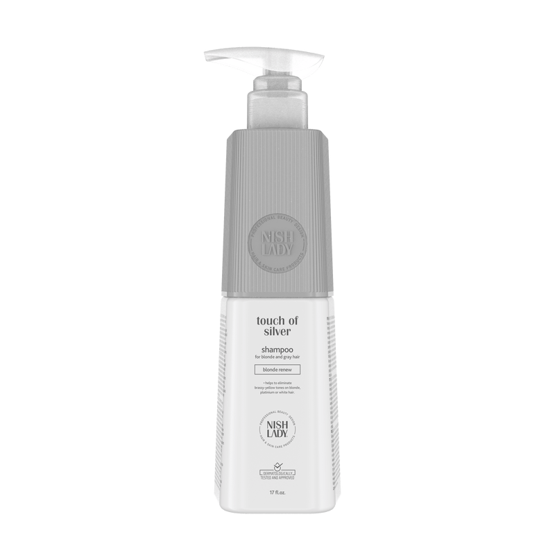 NishLady Touch of Silver Shampoo for Blonde & Gray Hair