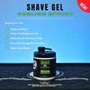 Rolda Shave Gel Cooling Effect w/ Aloe Vera & Provitamin B5 (17.63oz/500g)
