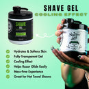 Rolda Shave Gel Cooling Effect w/ Aloe Vera & Provitamin B5 (17.63oz/500g)