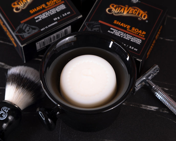 Suavecito Shave Soap - Whiskey Bar (99g/3.5oz)