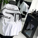 Supreme Trimmer Premium Hair Cutting Barber Cape w/ Hook Clip - Drip King