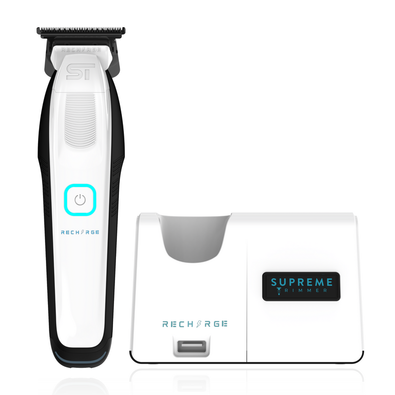 Supreme Trimmer Recharge Trimmer with Removable Battery and Smart Charging Base (ST777)