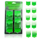 Supreme Trimmer 10pc Magnetic/Clip Guards for Clippers (CMG100)