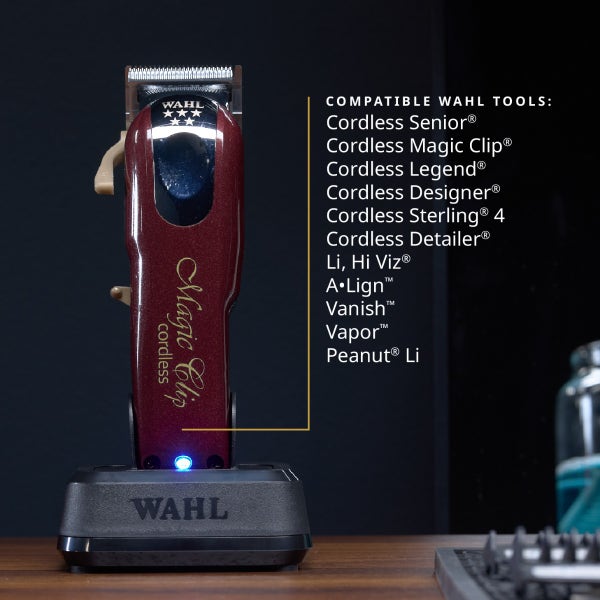 Wahl Professional Power Station Single Tool Charging Base w/ 4 Interch