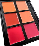 Crown PRO 6 Color Creme Blush Palette (6CBL)