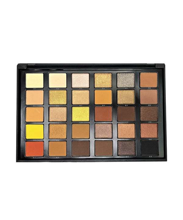 Crown Pro 30 Color Earth Eyeshadow Palette (30EC)