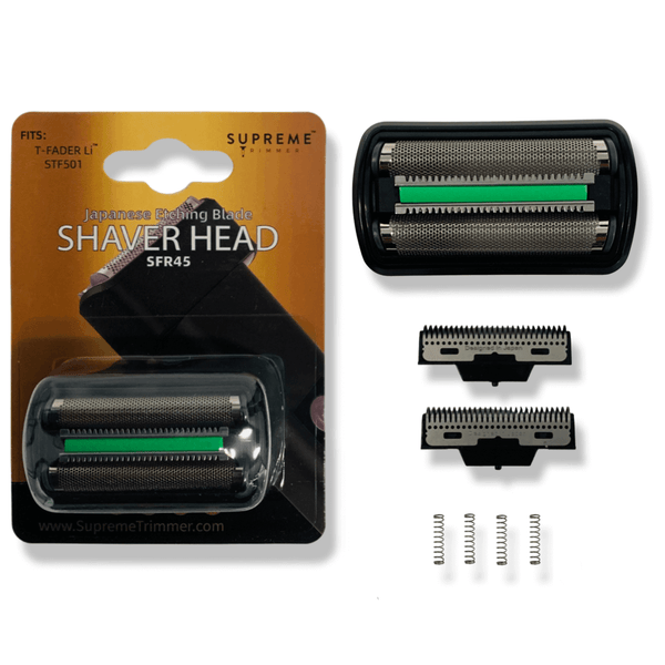 Supreme Trimmer T-Fader Shaver Replacement Foil & Cutter Bar - Japanese Cutters (SRF45)