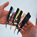 Rolda Stainless Steel Straight Edge Razor Holder