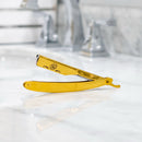 Rolda Golden Steel Razor Holder