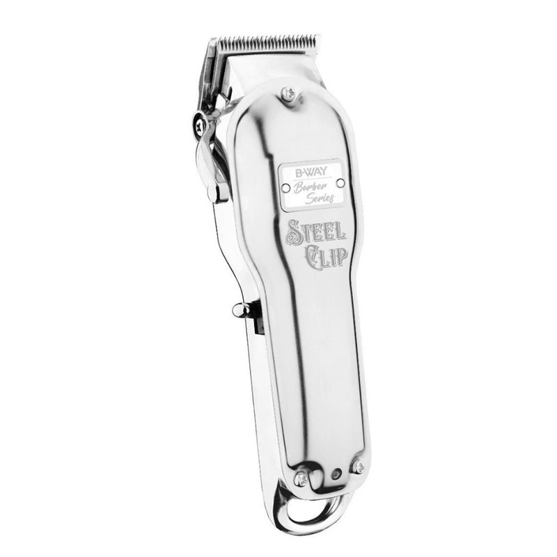 B-Way Professional Steel Clip Cord/Cordless Clipper (BW1STEEL)