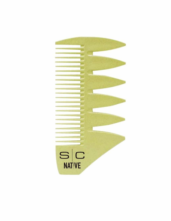 StyleCraft Native Wheat Unisex Anti-Static Professional Styling Comb