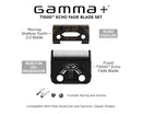 Gamma+ MIM T1000 Echo Fade Blade Set w/ Shallow 2.0 Cutter (GP540B)
