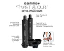 Gamma+ Twist & Curl Hair Dryer Attachments (GP316B)