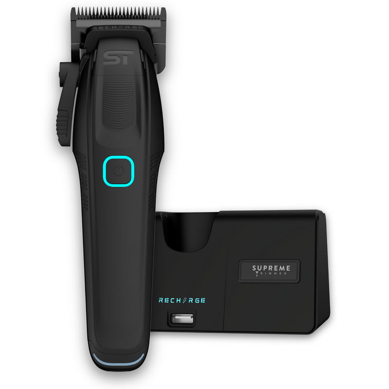 Supreme Trimmer Recharge Clipper with Removable Battery and Smart Charging Base (STC779)