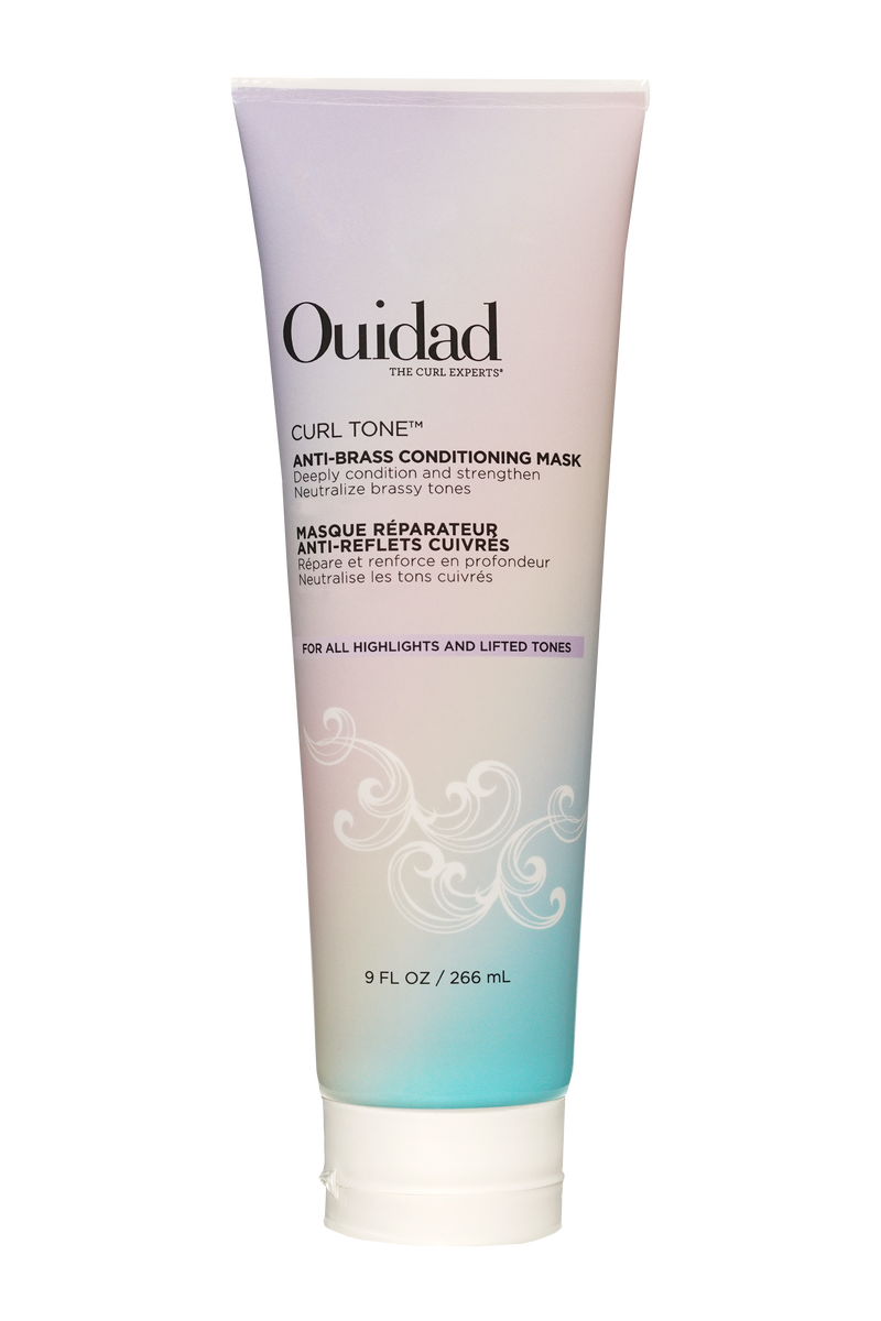 Ouidad Curl Tone Anti-Brass Conditioning Hair Mask For All Highlights & Lifted Tones (266ml/9oz)